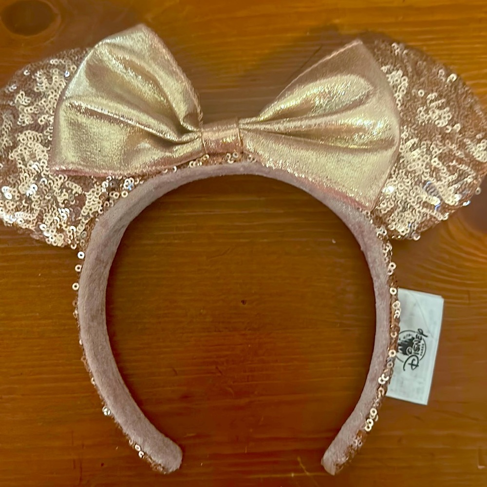 Rose gold Mickey ears